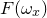$F(\omega _ x)$