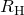 $R_\mathrm {H}$