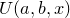 $U(a,b,x)$