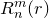 $R^ m_ n(r)$