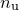$n_\mathrm {u}$