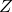 $\displaystyle  Z  $